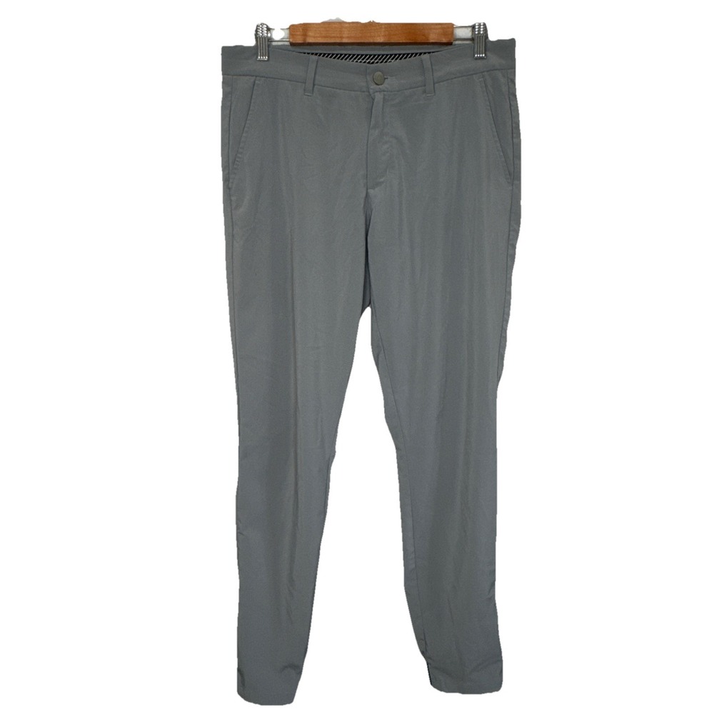 Primo Men's Gray Golf Jogger Ankle Zip Pants Size 32